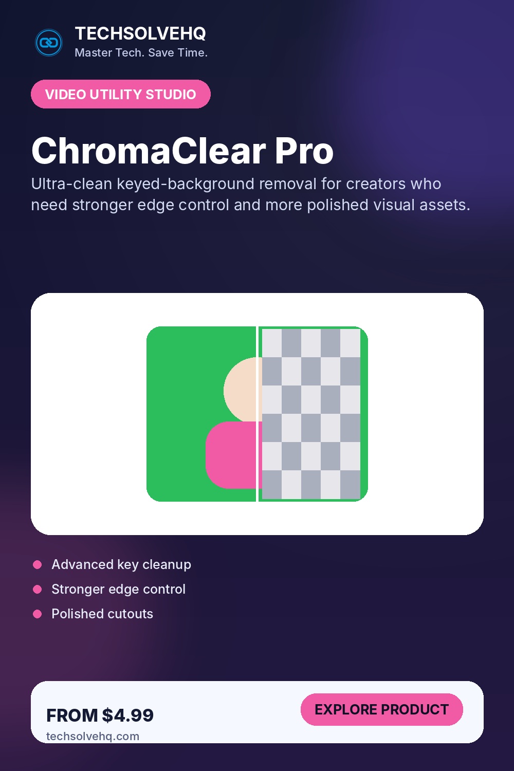 ChromaClear Pro product graphic